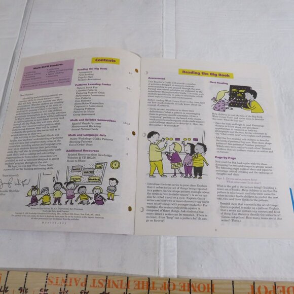 What Comes Next BIG BOOK (almost 2 feet tall) with teacher pages CLASSROOM SIZE - Picture 10 of 16